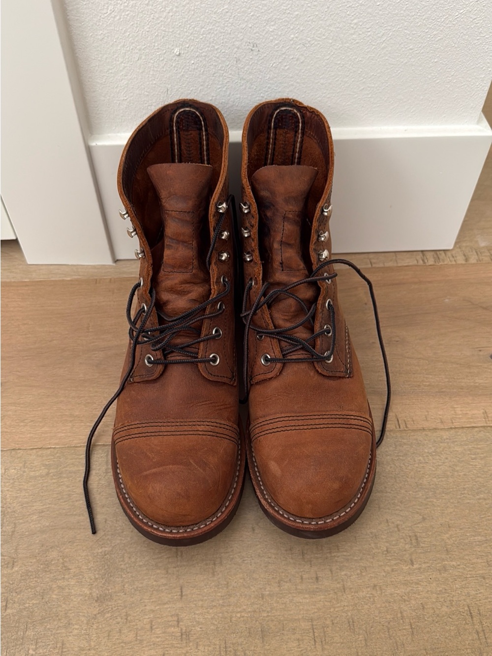 Red Wing Iron Ranger Cap Toe Boots Size 9 - Picture 2 of 6